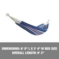 Bliss Hammocks Hammock in a Bag W/ Hanging Hardware 6' 5" long x 3' 4