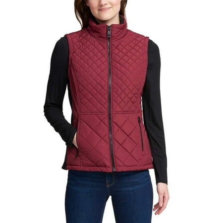 Andrew Marc Women Quilted Insulated Vest Jacket (Best Snowboard Jacket Brands)