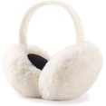 thumbnail image 1 of Hweilai Cache-Oreilles d'Hiver Chauds en Fausse Fourrure Cache-Oreilles Mignons Pliables pour Femmes Filles, 1 of 6