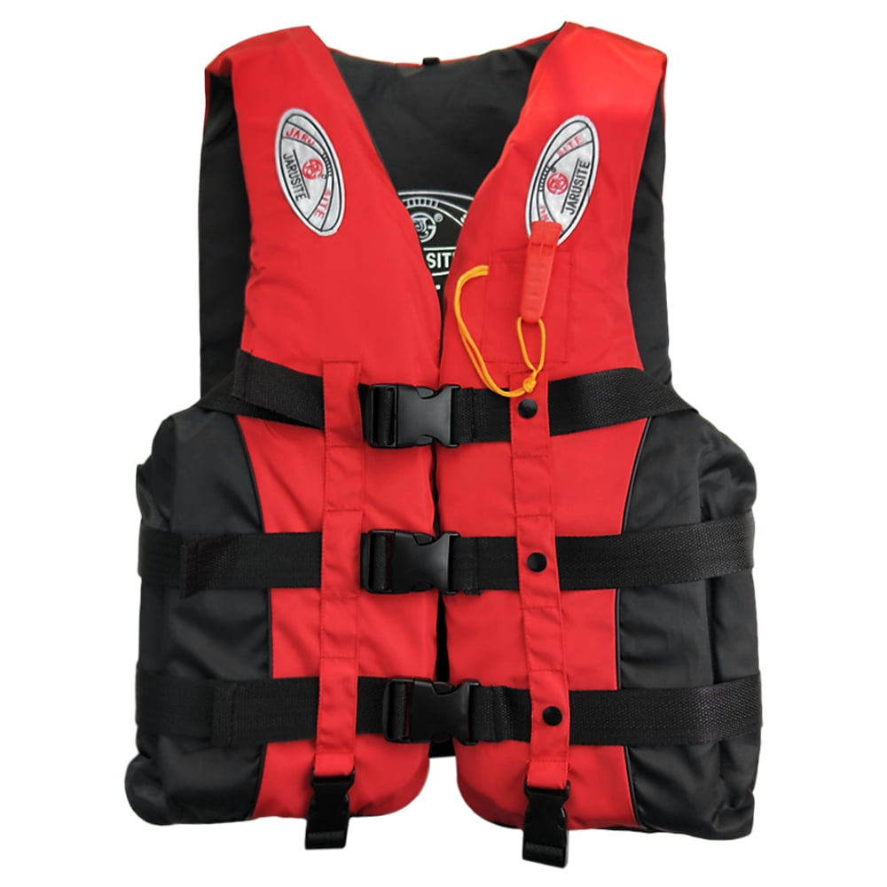 Adult Swimming Safety Vest Kayak Life Jacket Emergency Aid Lifevest Waistcoat 