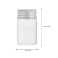 thumbnail image 5 of WORGEOUS Sample Bottles Glass Vials Transparent Glass 50Pcs 20ml, 5 of 6