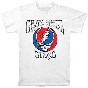 Grateful Dead Men's  Logo/Steal Your Face Slim Fit T-shirt (Best Way To Slim Your Face)