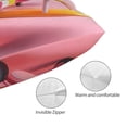 thumbnail image 3 of Fotbe Colorful Cartoon Biplane Funda de Almohada Decorativa Estilo Occidental, Lujo en Algodón, Fundas para Almohadas King, Cojín Estampado para Decoración del Hogar-14"x20", 3 of 6
