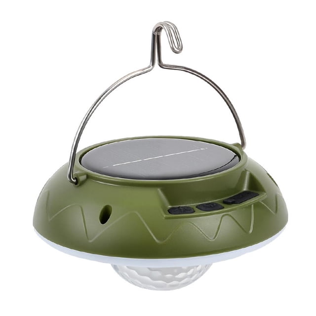 Camping Lights With Colorful Stage Lights, Solar Charging Atmosphere Lights
