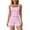 Pink, variant on QHFBli Two Piece Workout Sets for Women Sports Bra Matching High Waist Scrunch Shorts Gym Yoga Athletic Clothes