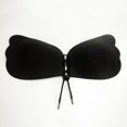 thumbnail image 2 of Wing Shape Sticky Bra Silicone Breathable Strapless Bra Adhesive Push Up Invisible Backless Bras For Women, 2 of 5