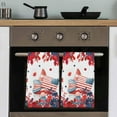 thumbnail image 4 of 4th of July Kitchen Towels Set of 2 Gnome American Flag Patriotic Dish Towels and Dishcloths Sets Decorative Tea Towel Memorial Liberty Independence Day Absorbent Hand Towels for Kitchen Bathroom, 4 of 6
