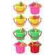 thumbnail image 2 of 8 sets Funny Beach Toy Child Sand Tool Draking Deltoon Beach Bucket Juueño, 2 of 5