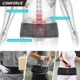 thumbnail image 3 of Sacroiliac Hip Belt, Dual Adjustable Compression with Ice Pack, Relief for Lower Back, Sciatica,  Postpartum Recovery & Lumbar Support - XL(fits waist circumference: 46-54 inches), 3 of 8
