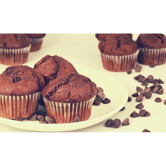 Foxtail Foods Simply Scoop Chocolate Chocolate Chip Muffin Batter, 18 Pound -- 1 each.