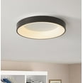 thumbnail image 6 of Aiwen Circle Acrylic Flush Mount Ceiling Lamp with Integrated LED Light 45 Watts, 6 of 7