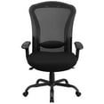 thumbnail image 4 of HERCULES Series 24/7 Intensive Use Big & Tall 400 lb. Rated Black Mesh Multifunction Swivel Chair with Synchro-Tilt, 4 of 8