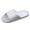 Gray, variant on Shower Shoes for Women Men Solid Color Nonslip Bathroom House Slippers Lightweight Summer Casual Slides Indoor Slip on Shoes Light Pink Size 9
