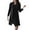 Black, variant on HJYCHN Elegant Women's Lace Cardigan Dress Set Fashionable Two Piece Outfit Versatile for Casual and formal Wear Grey XL