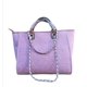 thumbnail image 1 of Bolso tipo cubo con estilo de tendencia de moda moderna, bolso de mano con cadena para colgar al hombro, portátil, de gran capacidad, moderno, 1 of 6
