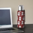 thumbnail image 5 of 20 Oz Pink Bichon Frise Coffee Tumbler Double Wall Insulated Stainless Steel Water Bottle | Metal Reusable Thermoses Flask with Cup Cap | Leak & Sweat Proof with Anti-Dust Lid, 5 of 7