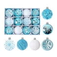 thumbnail image 2 of Fmbmuo 12 Pack Christmas Tree Decorations , Christmas Tree Ornaments Big Balls for Indoor Outdoor Decor Festive Party Supplies Gift, 2 of 8