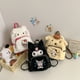 thumbnail image 2 of Sanrioed Hello Kitty Kuromi bolsa de peluche de dibujos animados, mochila de peluche suave de Anime Kawaii, juguetes para muñecas, regalos de cumpleaños, 2 of 4