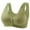 ZC Light Green, variant on Daisy Bra Front Closure Bras for Women, Daisy Bras for Older Women, Wide Back No No Steel Underwire Everyday Bra Front Bra Comfortable Bra for Seniors L Beige