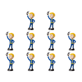 thumbnail image 1 of Para Fallout 4 Vault Boy Bobblehead Gaming Anime Figuras Modelo Coleccionable (C), 1 of 5