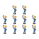 thumbnail image 1 of Para Fallout 4 Vault Boy Bobblehead Gaming Anime Figuras Modelo Coleccionable (C), 1 of 5