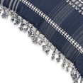 thumbnail image 5 of Better Homes & Gardens Decorative Throw Pillow, Reversible Plaid, 20"x 20", Square, Indigo, 5 of 8