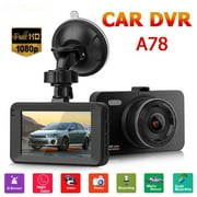 3 Inch Full 1080P LCD Screen 170 Degree Wide Angle Cars Dashboard DVR Video Camera Recorder Motion Detection Dash Cam FH06