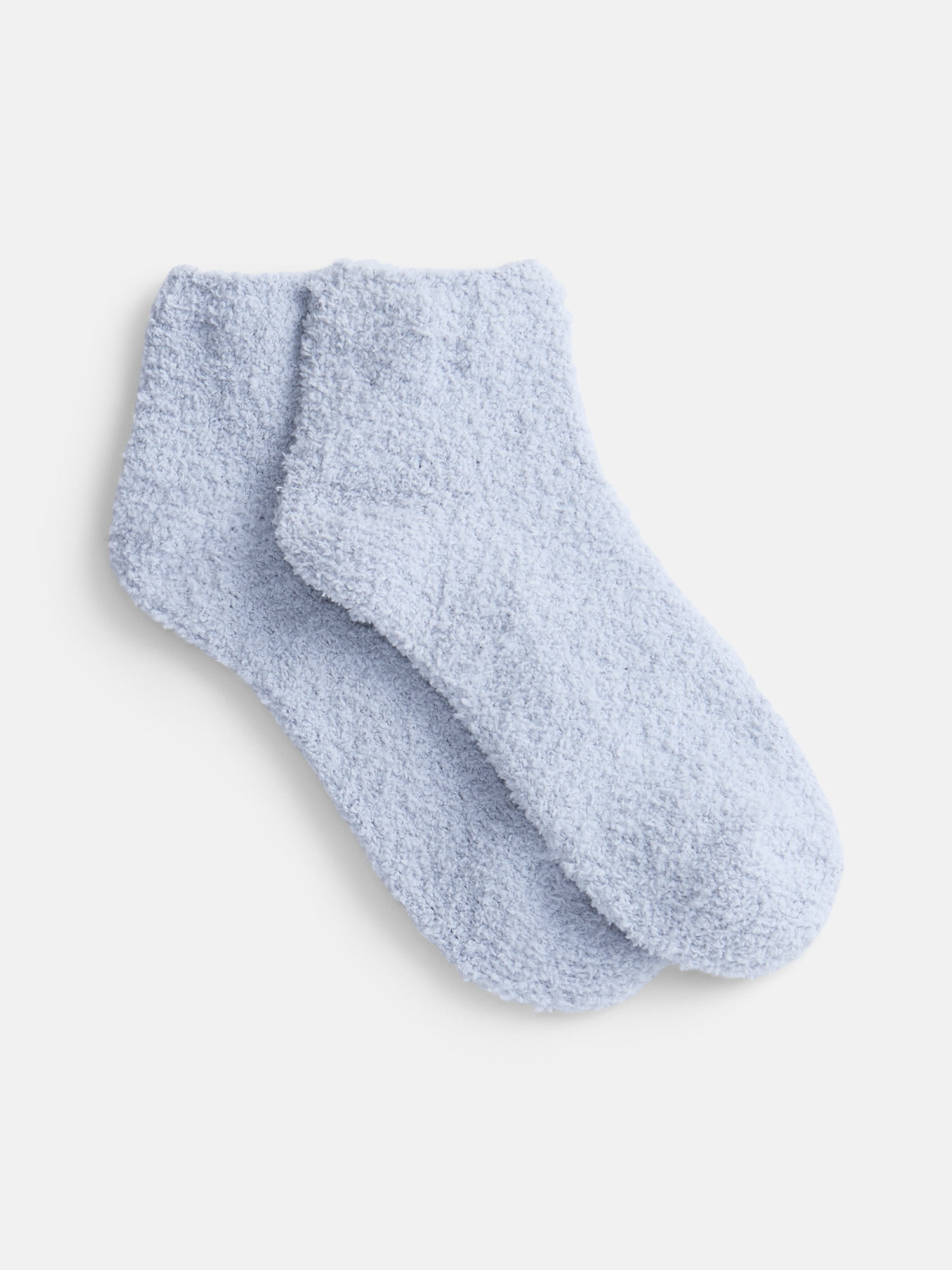 Joyspun Women's Cozy Ankle Socks, 6-Pack, Size 4-10
