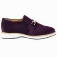 thumbnail image 5 of LIBERTYZENO Little & Big Boys Soft Velvet Casual Slip On Shoes Walking Boy Kids Shoes, Purple, 5 of 7