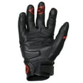 thumbnail image 3 of Cortech Sonic Flo Mens Leather/Textile Motorcycle Gloves Red/White SM, 3 of 4