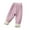 Light Purple, variant on Kids Thermal Pants Winter Warm Snowpants Cotton Thick Jogging Boys Girls Soft Elastic Waistband Trouse(Pink,3-4 Years)