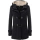thumbnail image 3 of Chaqueta para mujer Mujer Cálida Manga larga Jersey Blusa Chaqueta con capucha Abrigo Ropa de abrigo larga, 3 of 4