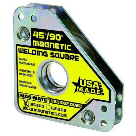 MAG-MATE WS300 Compact Magnetic Welding Square with 55 lb Capacity