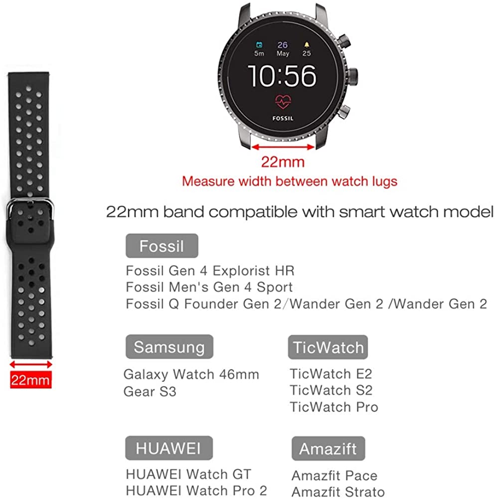 Watch Band for Fossil Gen 4 Explorist 