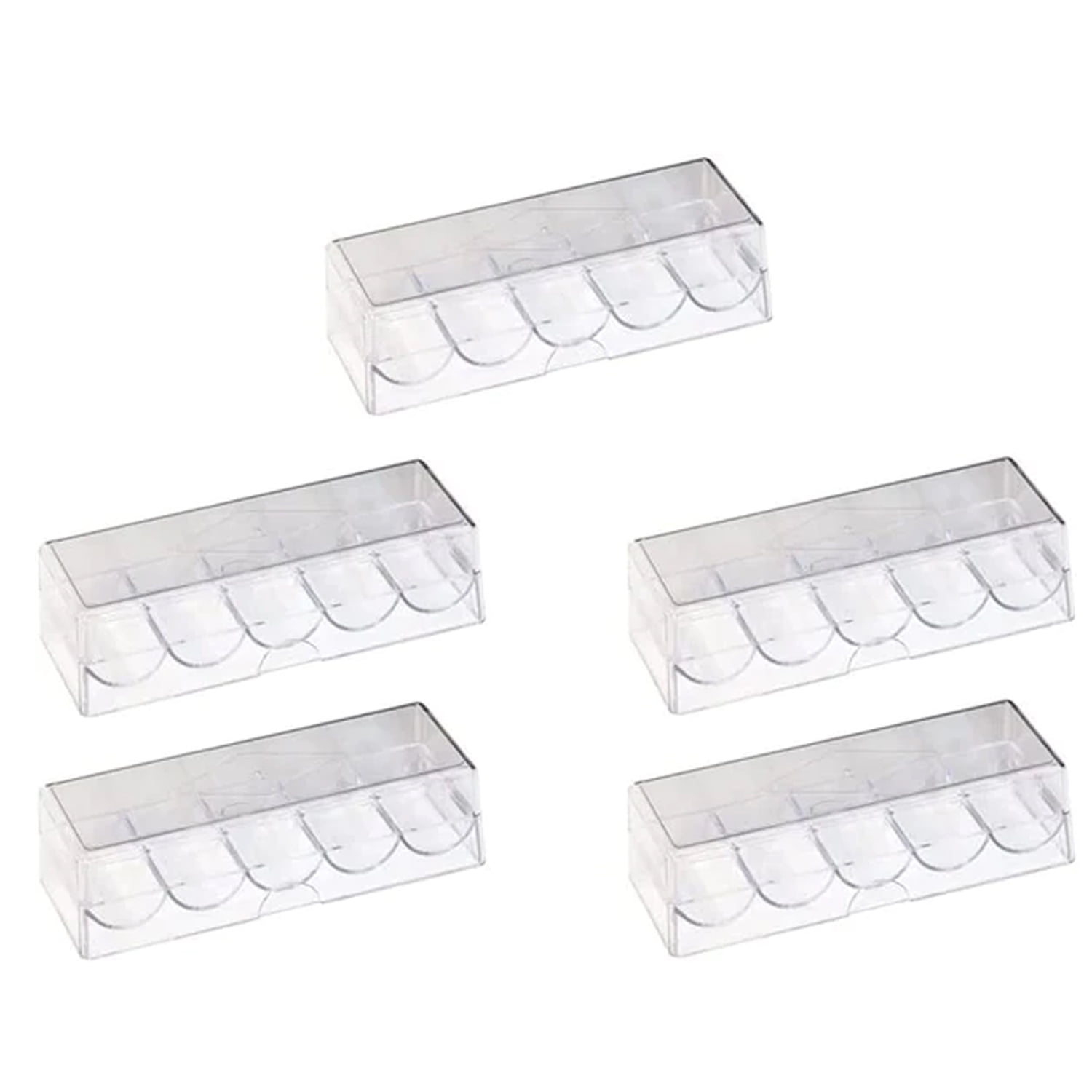 GSE Games & Sports Expert Durable Clear Acrylic Casino Chip Tray Poker