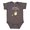 Charcoal, variant on Sometimes I Just Be Fartin Baby Bodysuit, Funny Frog Infant Shirt, Cute Newborn Baby Gift for Boys and Girls