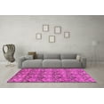 thumbnail image 3 of Ahgly Company Indoor Rectangle Abstract Pink Modern Area Rugs, 7' x 9', 3 of 4