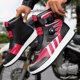 thumbnail image 5 of Botas De Moto Y Zapatos De Moto Para Todas Las Estaciones Para Hombre Y Mujer,Rosa roja,40, 5 of 14