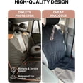 thumbnail image 6 of Owleys Hexy Beige, PU Leather, Waterproof, Front Seat Covers, 1 Pc, 6 of 11