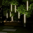 thumbnail image 5 of vidaXL Falling Rain Meteor Indoor/Outdoor Corded Electric Cascading Christmas LED Light Ropes & Strings, 5 of 73