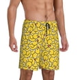 thumbnail image 2 of Fuzoiu Duck1 Print Pajama Shorts for Men, Men's Pajama Bottoms,Mens Lounge Sleepwear,Pajama Pants with Pocket-X-Large, 2 of 6