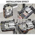 thumbnail image 5 of Folding Bike Pedals Universal All Aluminum Alloy 9/16 Inch with Reflective Strips for Enhanced Safety and Durability, 5 of 5