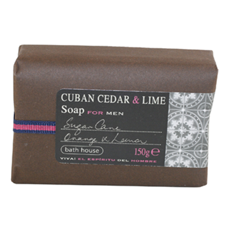 Cuban Cedar & Lime Soap 5.0 Oz / 150g for Men
