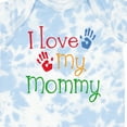thumbnail image 4 of Inktastic I Love My Mommy Handprints Boys or Girls Baby Bodysuit, 4 of 5