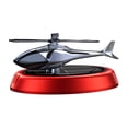 thumbnail image 2 of bedienty Car Essential Oil Diffuser Rotating Helicopter Diffuser Red Car Perfume Model Red, 2 of 6
