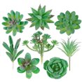 thumbnail image 1 of 8PCS Artificial Succulent Plant Mini Faux Succulent Unpotted Succulent Plant, 1 of 9