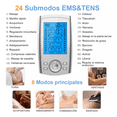 thumbnail image 4 of Electroestimulador  Muscular Recargable 24 Modos Malubero GRIS, 4 of 5
