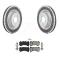 thumbnail image 1 of Transit Auto Front Coated Disc Brake Rotors and Semi-Metallic Pads Kit for Car Dodge Challenger Charger KGA-100092, 1 of 11