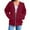 Hoodie-Wine, variant on Inleife Zip Up Hoodie Women Lightweight Comfy Women's Fashion Loose Long Sleeve Casual Blouses Zipper Pocket Hooded Weatshirt Top
