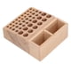thumbnail image 2 of Portaherramientas de cuero para manualidades, portaherramientas de cuero, 2 estantes para herramientas artesanales de cuero, soporte para herramientas perforadoras de madera, compacto y liviano, 2 of 12